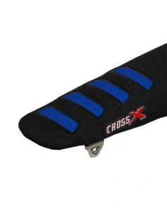 Poťah sedadla CrossX UGS wave Yamaha YZ 125/250 2022-2024 čierno-modrý