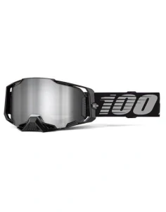 100% Armega BLACK mirror silver lens