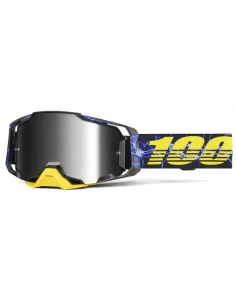 100% Armega FURIOUS mirror silver lens