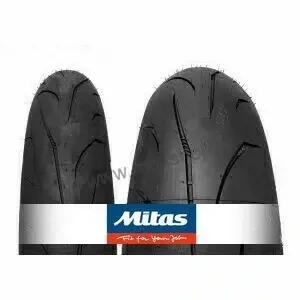 Sada pneumatík 120/70R17+ 140/70R17 Mitas Sportforce+ STARK