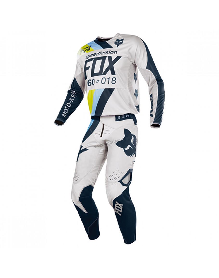 Dres FOX 360 Draftr Light Grey 2018