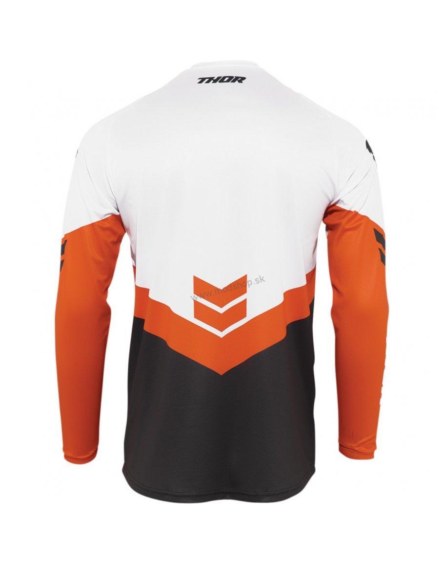 Dres Thor Sector Chev charcoal/red orange 2022