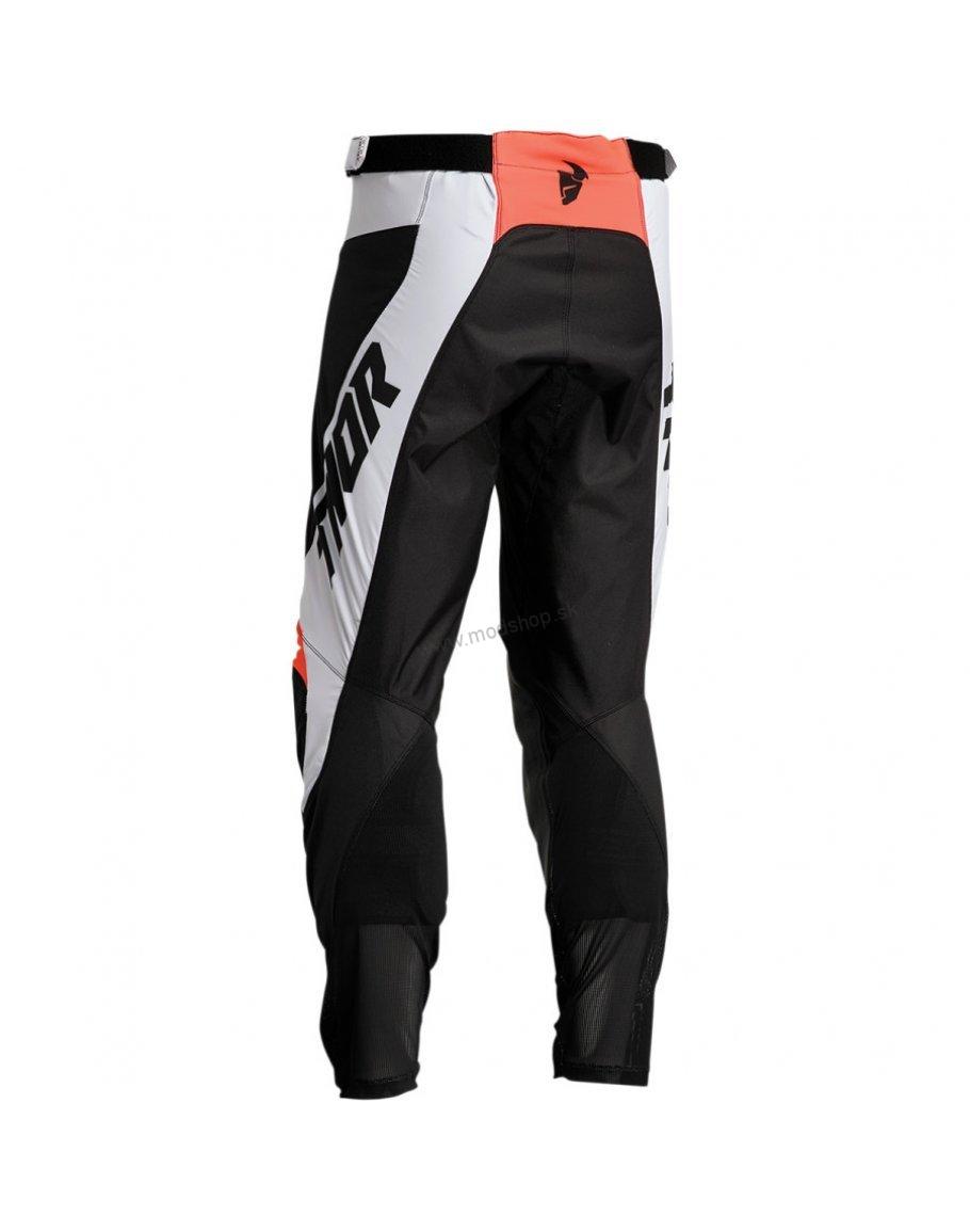Nohavice Thor Pulse REACT WHITE/BLACK 2022