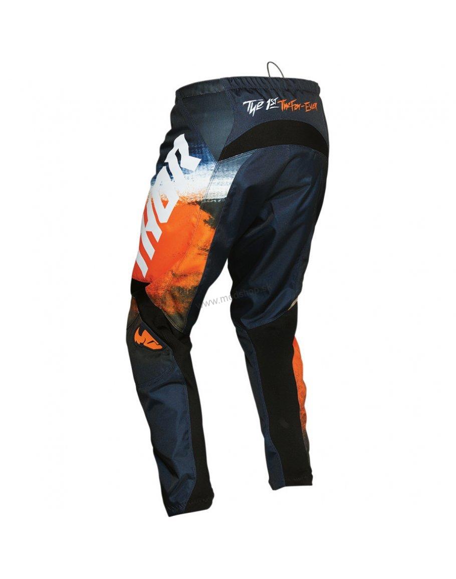 Nohavice Thor Sector Vapor orange/midnight