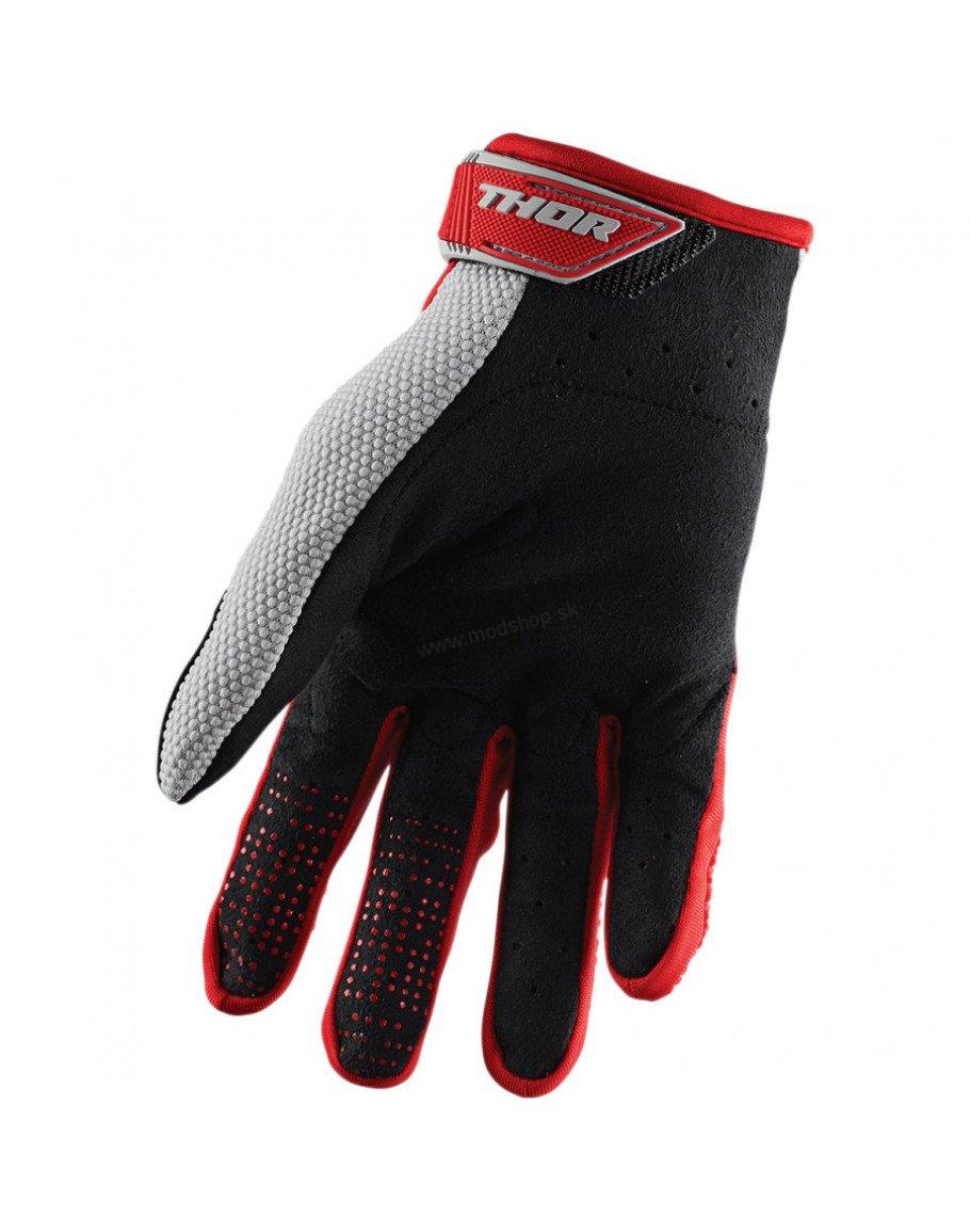 Rukavice Thor Spectrum S20 red/gray