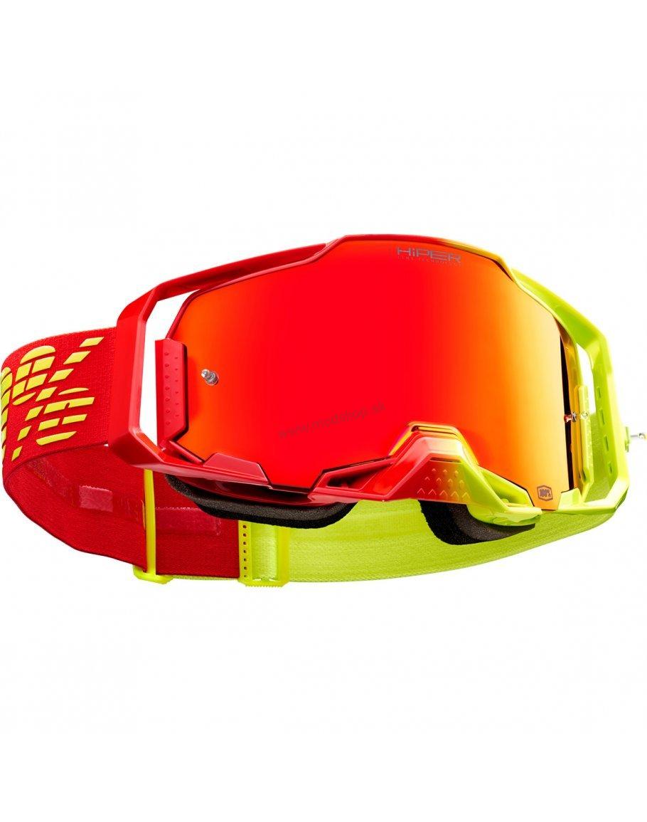 100% Armega Solaris Hiper red mirror