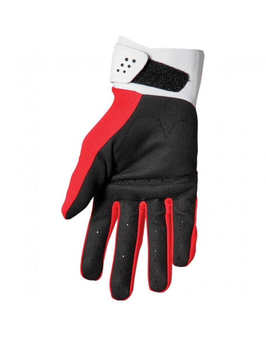 Rukavice Thor Spectrum red/white 2022 detské