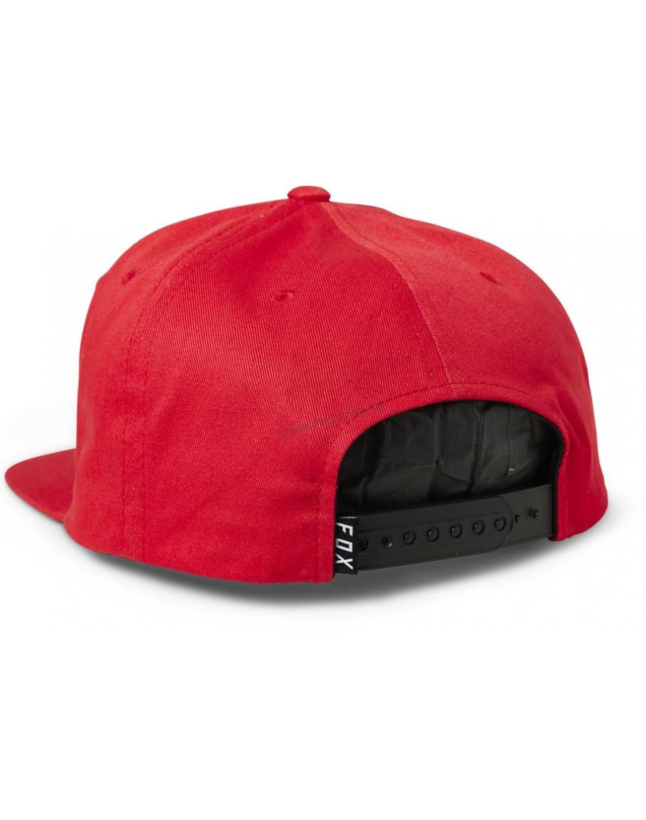 Šiltovka Fox Vizen Snapback flame red