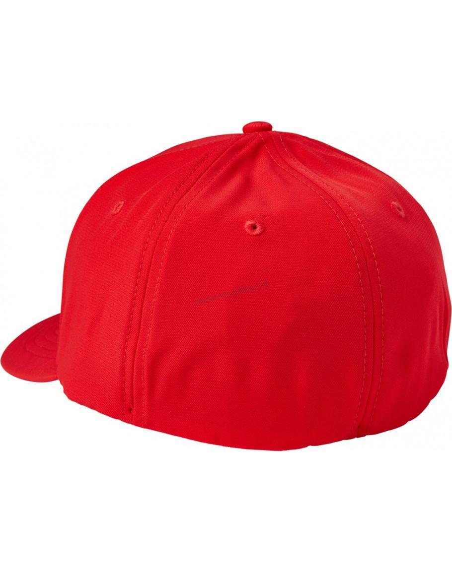 Šiltovka Fox Pinnacle Tech Flexfit flame red