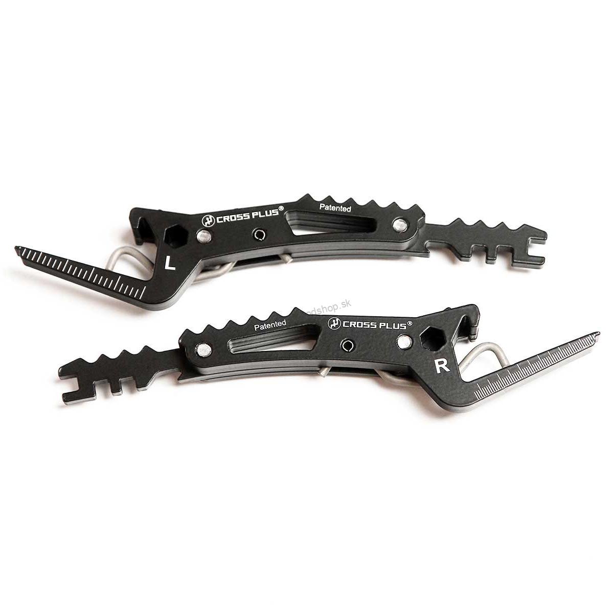Stupačky spolujazdca Crossplus UNIVERSAL black