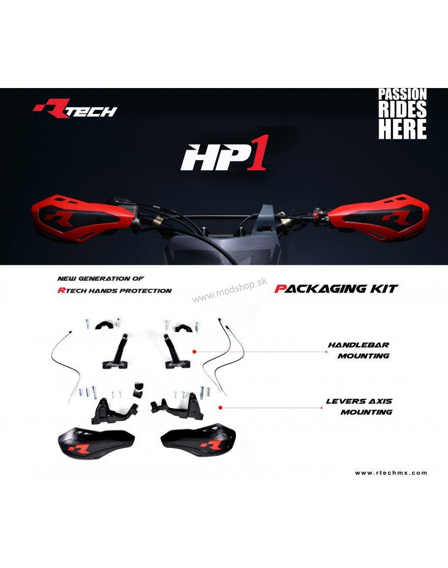 Chrániče rúk páčok HP1 žlté