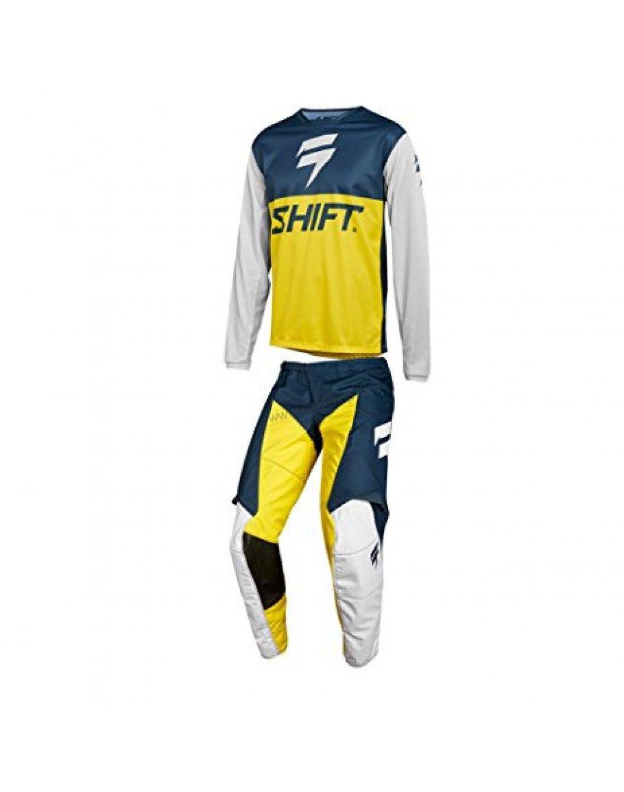 Dres SHIFT Whit3 Label Paulin GP navy/yellow