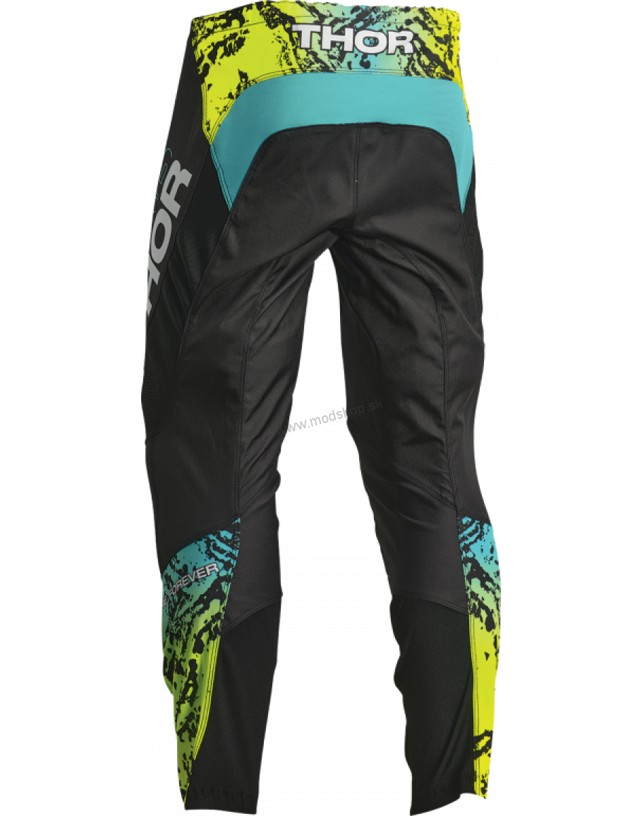 Nohavice Thor Sector Atlas black/teal 2023