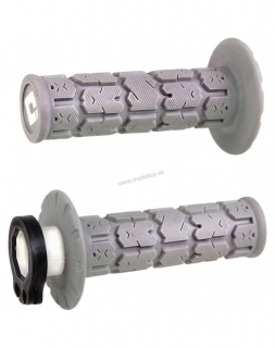 Rukoväte ODI GRIP ROGUE MX LOCK-ON GREY