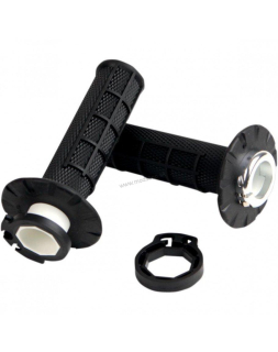 Rukoväte ODI LOCK-ON 1/2 WAFFLE MX s rýchlopalom čierne