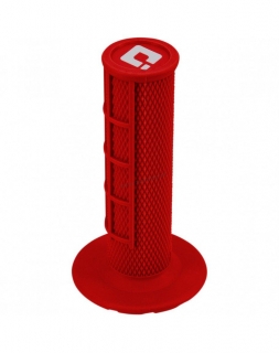 Rukoväte ODI LOCK-ON 1/2 WAFFLE MX s rýchlopalom red
