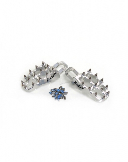 Zap stupačky Suzuki RMZ 250 2010-2023,RMZ 450 2008-2023 strieborné