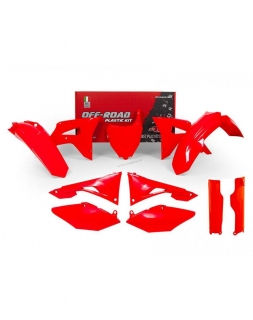 Sada plastov CRF 450 2017-2018, CRF 250 2018 neon červená