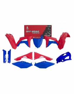Sada plastov CRF 450 2019-2020, CRF 250 2019-2020 modro-červená